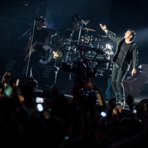 Exclusif - Premier jour du concert de Patrick Bruel lors de sa tournée "Ce soir on sort..." à Paris La Défense Arena le 6 décembre 2019. © Cyril Moreau/Bestimage