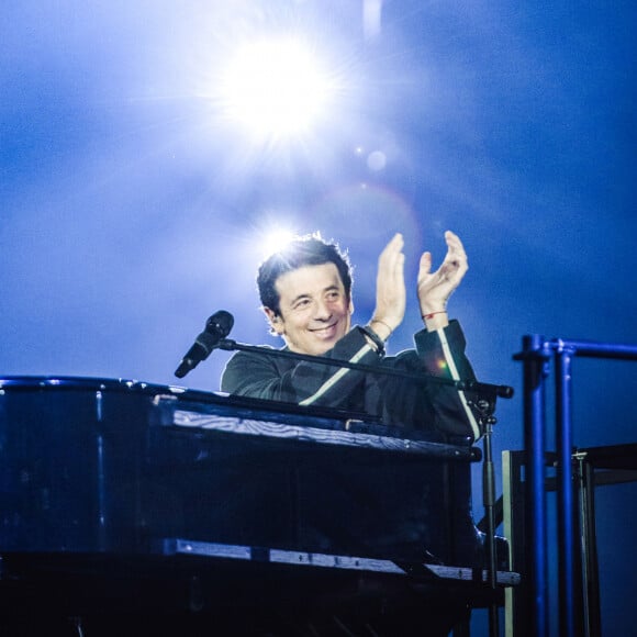 Exclusif - Premier jour du concert de Patrick Bruel lors de sa tournée "Ce soir on sort..." à Paris La Défense Arena le 6 décembre 2019. © Cyril Moreau/Bestimage