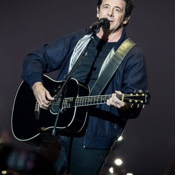 Exclusif - Premier jour du concert de Patrick Bruel lors de sa tournée "Ce soir on sort..." à Paris La Défense Arena le 6 décembre 2019. © Cyril Moreau/Bestimage