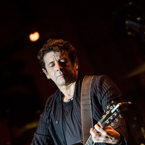 Exclusif - Premier jour du concert de Patrick Bruel lors de sa tournée "Ce soir on sort..." à Paris La Défense Arena le 6 décembre 2019. © Cyril Moreau/Bestimage