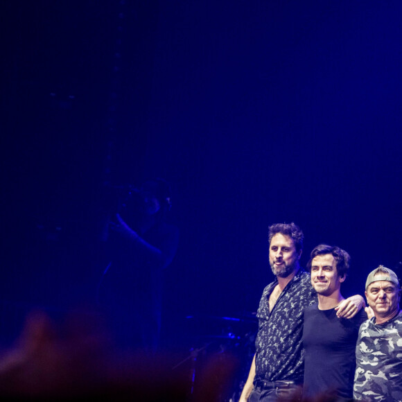 Exclusif - Premier jour du concert de Patrick Bruel lors de sa tournée "Ce soir on sort..." à Paris La Défense Arena le 6 décembre 2019. © Cyril Moreau/Bestimage