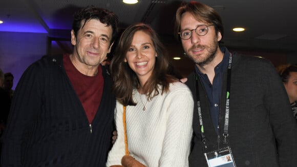 Ophélie Meunier et Anne Gravoin avec leurs amoureux pour Patrick Bruel