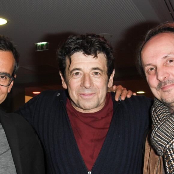 Exclusif - Patrick Bruel - People en backstage lors du premier jour du concert de Patrick Bruel lors de sa tournée "Ce soir on sort..." à Paris La Défense Arena le 6 décembre 2019. © Coadic Guirec/Bestimage