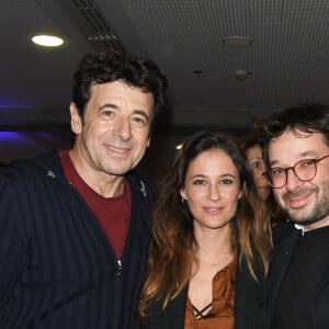 Exclusif - Patrick Bruel, Mélanie Bernier - People en backstage lors du premier jour du concert de Patrick Bruel lors de sa tournée "Ce soir on sort..." à Paris La Défense Arena le 6 décembre 2019. © Coadic Guirec/Bestimage