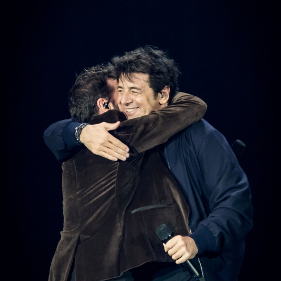 Exclusif - Claudio Capéo - Deuxième jour du concert de Patrick Bruel lors de sa tournée "Ce soir on sort..." à Paris La Défense Arena le 7 décembre 2019. © Cyril Moreau/Bestimage