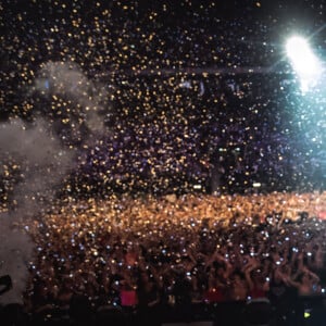 Exclusif - Deuxième jour du concert de Patrick Bruel lors de sa tournée "Ce soir on sort..." à Paris La Défense Arena le 7 décembre 2019. © Cyril Moreau/Bestimage