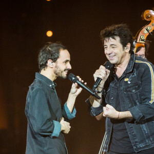 Exclusif - Boulevard des airs - Deuxième jour du concert de Patrick Bruel lors de sa tournée "Ce soir on sort..." à Paris La Défense Arena le 7 décembre 2019. © Cyril Moreau/Bestimage