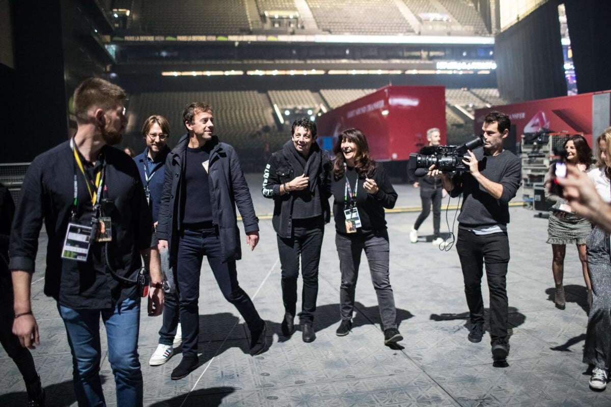 Photo Exclusif Mathieu Vergne Patrick Bruel Anne Marcassus