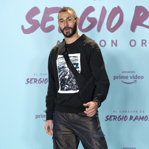 Karim Benzema - Première du documentaire "Le coeur de Sergio Ramos" à Madrid le 10 septembre 2019.