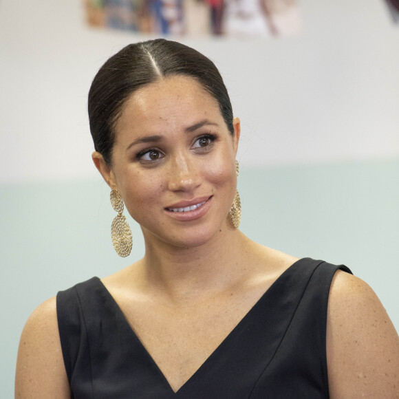 Meghan Markle, duchesse de Sussex, en visite dans les locaux de l'ONG "mothers2mothers" à Cape Town, Afrique du Sud. Le 25 septembre 2019