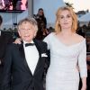 Roman Polanski et sa femme Emmanuelle Seigner - Descente des marches du film "D'Après une Histoire Vraie" lors du 70ème Festival International du Film de Cannes. Le 27 mai 2017. © Borde-Jacovides-Moreau / Bestimage