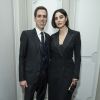 Tom Volf et Monica Bellucci assistent au dîner de gala de l'association AEM (Un Avenir pour les Enfants du Monde) au bénéfice des enfants du Rwanda organisé par Babeth Djian au Pavillon Ledoyen à Paris, le 12 décembre 2019. © Olivier Borde/Bestimage
