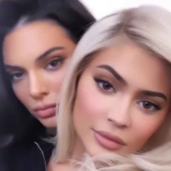 Kendall et Kylie Jenner. Janvier 2019.