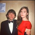  Roman Polanski et Emmanuelle Seigner en couple au Festival de Cannes en 1990. 