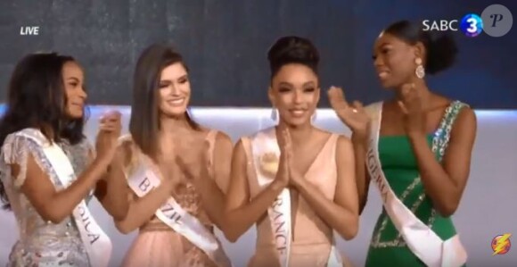 Ophély Mézino, Miss Guadeloupe 2018 et première dauphine de Miss France 2019, a terminé 1ère dauphine de l'élection Miss Monde 2019, qui a couronné la Miss Jamaïque Toni-Ann Singh, le 14 décembre 2019 à Londres.