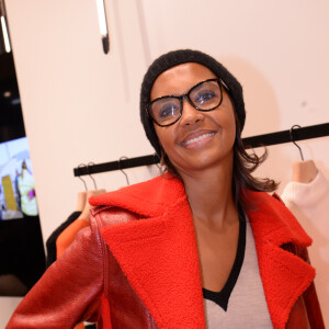 Exclusif - Karine Le Marchand lors de l'inauguration de la boutique flagship "Kujten", le 27 novembre 2019. © Rachid Bellak/Bestimage