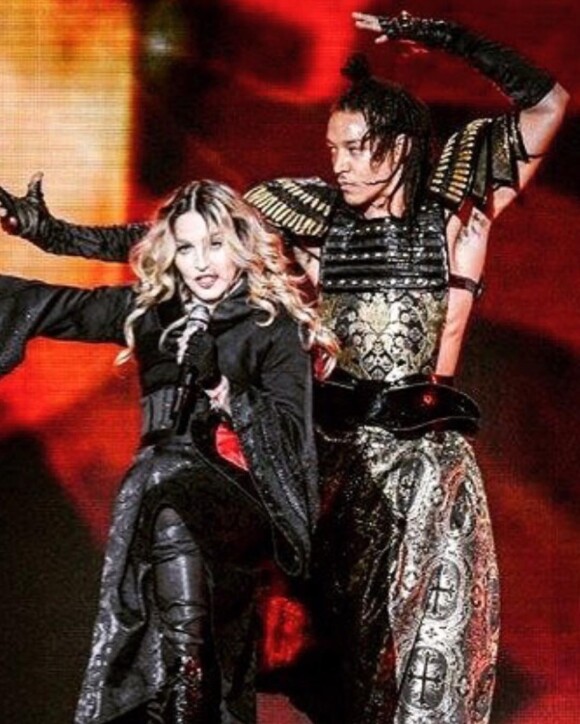 Ahlamalik Williams, le nouveau (supposé) petit-ami de Madonna, sur Instagram. Âgé de 25 ans, il est danseur professionnel et l'accompagne sur sa tournée.