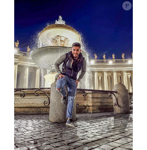 Florian de "Mariés au premier regard" à Rome - Instagram, 19 novembre 2018