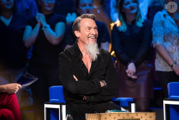Exclusif - Florent Pagny - Enregistrement de l'émission "La boite à secrets" N°2, présentée par F.Bollaert, et qui sera diffusée le 20 décembre sur France 3 en prime time. Le 8 octobre 2019 © Tiziano Da Silva / Bestimage