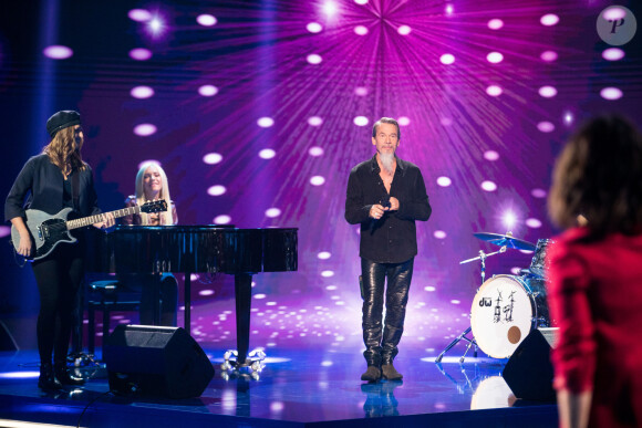 Exclusif - Florent Pagny - Enregistrement de l'émission "La boite à secrets" N°2, présentée par F.Bollaert, et qui sera diffusée le 20 décembre sur France 3 en prime time. Le 8 octobre 2019 © Tiziano Da Silva / Bestimage