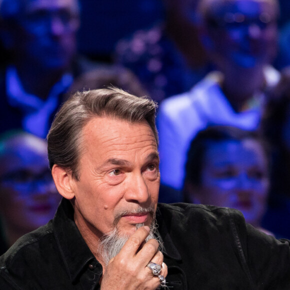 Exclusif - Florent Pagny - Enregistrement de l'émission "La boite à secrets" N°2, présentée par F.Bollaert, et qui sera diffusée le 20 décembre sur France 3 en prime time. Le 8 octobre 2019 © Tiziano Da Silva / Bestimage