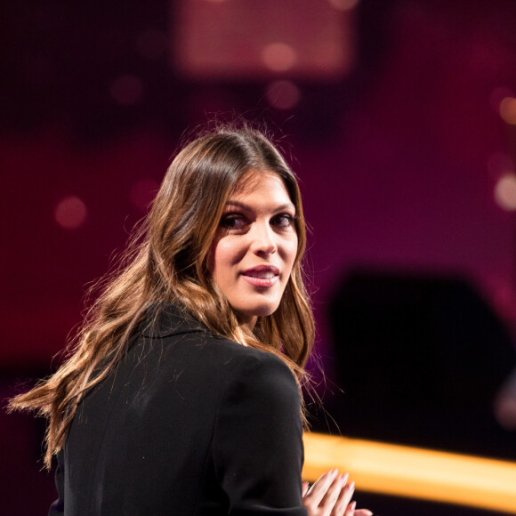 Exclusif - Iris Mittenaere - Enregistrement de l'émission "La boite à secrets" N°2, présentée par F.Bollaert, et qui sera diffusée le 20 décembre sur France 3 en prime time. Le 8 octobre 2019 © Tiziano Da Silva / Bestimage