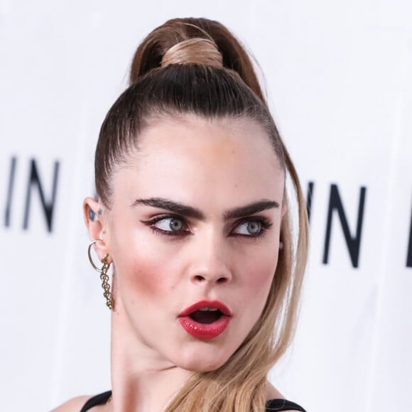 Cara Delevingne à la soirée "Puma x Balmain" à Los Angeles, le 21 novembre 2019