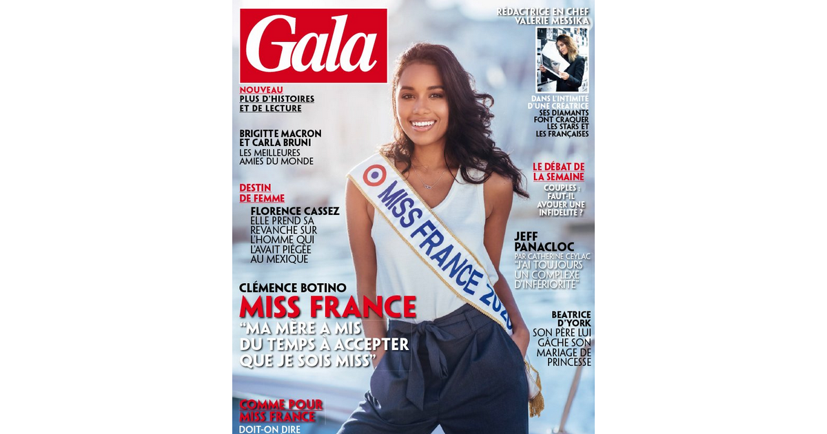 Couverture du nouveau magazine Gala en kiosques jeudi 19 décembre 2019 ...