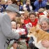 La reine Elizabeth II à la Manitoba Corgi Association au Canada. © Kirsty Wigglesworth/PA/ABACA. 