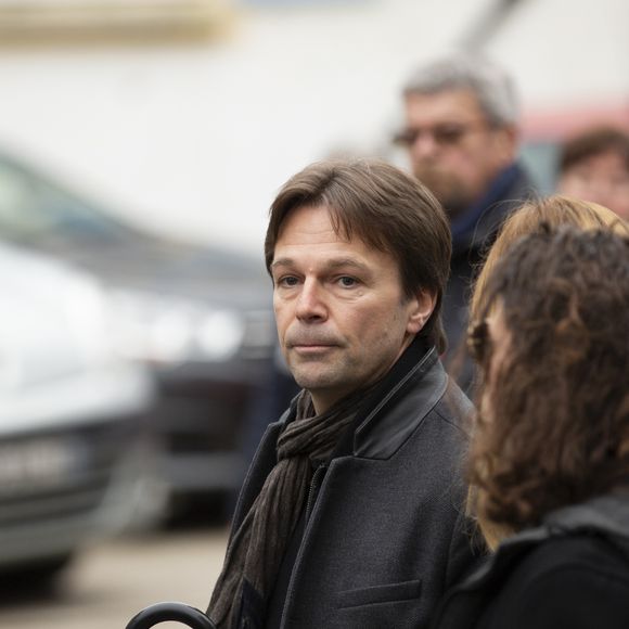 Les obsèques de Alain Barrière en l'église Saint-Joseph à La Trinité-sur-Mer le 23 décembre 2019.