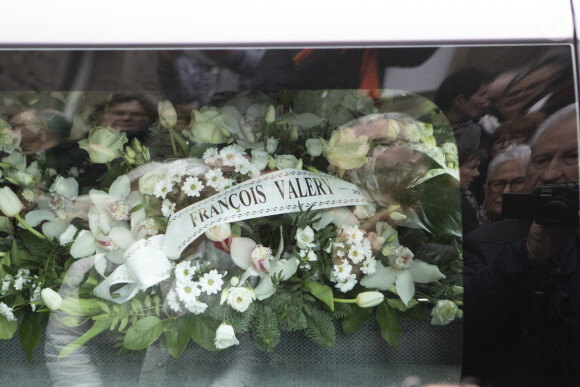 Les obsèques de Alain Barrière en l'église Saint-Joseph à La Trinité-sur-Mer le 23 décembre 2019.