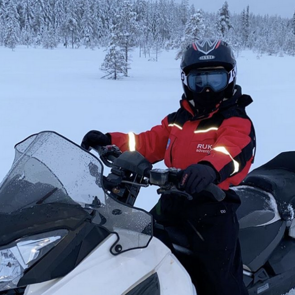 Amélie Neten en Laponie avec sa famille pour les vacances de Noël - 23 décembre 2019, Instagram