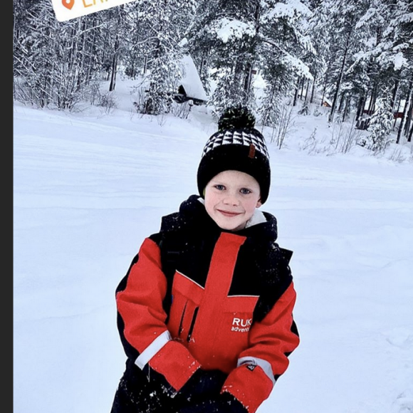 Amélie Neten en Laponie avec sa famille pour les vacances de Noël - 23 décembre 2019, Instagram