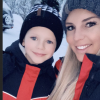 Amélie Neten en Laponie avec sa famille pour les vacances de Noël - 23 décembre 2019, Instagram