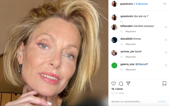 Caroline Receveur sur Instagram le 25 décembre 2019.