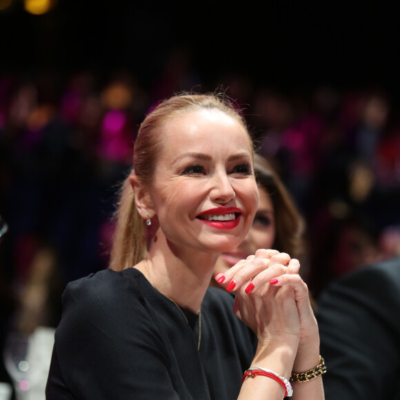 Exclusif - Adriana Karembeu - Le jury pendant le défilé de la 15ème édition de "Top Model Belgium" au Lido à Paris, le 3 février 2019. © Philippe Doignon / Denis Guignebourg / Bestimage