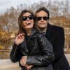 Anthony Delon et sa compagne le 25 décembre 2019 sur Instagram.