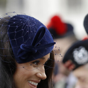 Meghan Markle, duchesse de Sussex, assiste au 'Remembrance Day', une cérémonie d'hommage à tous ceux qui sont battus pour la Grande-Bretagne, à Westminster Abbey, le 7 novembre 2019.