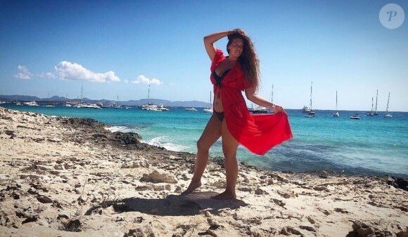 Amandine Billoux, prétendante de Miss Auvergne 2019, en bikini sur Instagram, le 4 octobre 2019, sur Instagram