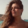 Amandine Billoux cheveux au vent sur Instagram, elle était prétendante de Miss Auvergne 2019 -26 juillet 2019