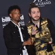 21 savage et Post Malone à la soirée Billboard Music awards au MGM Grand Garden Arena à Las Vegas, le 20 mai 2018 © Chris Delmas/Bestimage