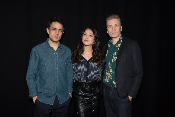 Exclusif -  Benjamin Siksou, Loryn Nounay, Guilhem Valayé (Les Souliers Rouges) - Backstage de l'enregistrement de l'émission "La Chanson secrète 4", qui sera diffusée le 4 janvier 2020 sur TF1, à Paris. Le 17 décembre 2019 © Gaffiot-Perusseau / Bestimage