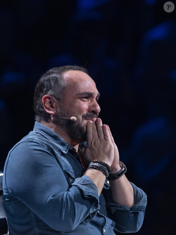 Exclusif -  François-Xavier Demaison - Enregistrement de l'émission "La Chanson secrète 4", qui sera diffusée le 4 janvier 2020 sur TF1, à Paris. Le 17 décembre 2019 © Gaffiot-Perusseau / Bestimage