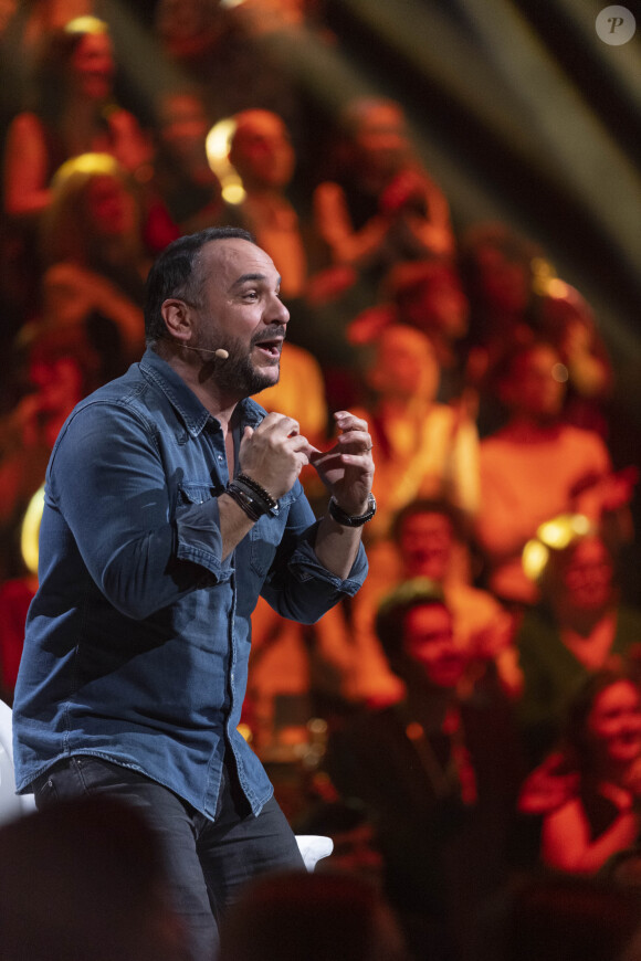 Exclusif - François-Xavier Demaison - Enregistrement de l'émission "La Chanson secrète 4", qui sera diffusée le 4 janvier 2020 sur TF1, à Paris. Le 17 décembre 2019 © Gaffiot-Perusseau / Bestimage