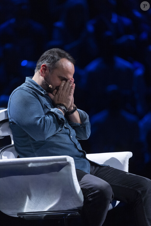 Exclusif - François-Xavier Demaison - Enregistrement de l'émission "La Chanson secrète 4", qui sera diffusée le 4 janvier 2020 sur TF1, à Paris. Le 17 décembre 2019 © Gaffiot-Perusseau / Bestimage