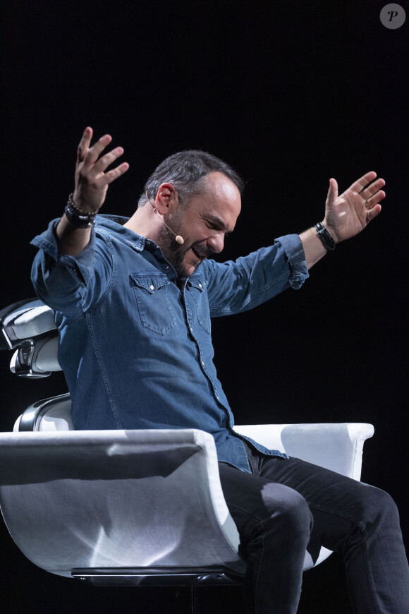 Exclusif -  François-Xavier Demaison - Enregistrement de l'émission "La Chanson secrète 4", qui sera diffusée le 4 janvier 2020 sur TF1, à Paris. Le 17 décembre 2019 © Gaffiot-Perusseau / Bestimage