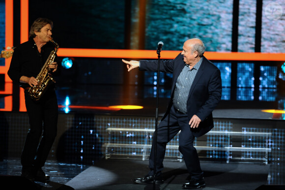 Exclusif -  Michel Jonasz - Enregistrement de l'émission "La Chanson secrète 4", qui sera diffusée le 4 janvier 2020 sur TF1, à Paris. Le 17 décembre 2019 © Gaffiot-Perusseau / Bestimage