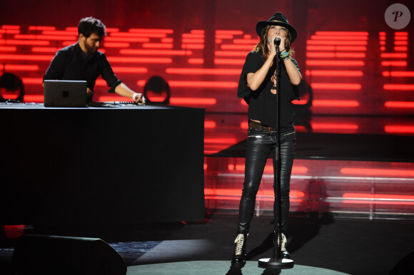 Exclusif - Zazie - Enregistrement de l'émission "La Chanson secrète 4", qui sera diffusée le 4 janvier 2020 sur TF1, à Paris. Le 17 décembre 2019 © Gaffiot-Perusseau / Bestimage