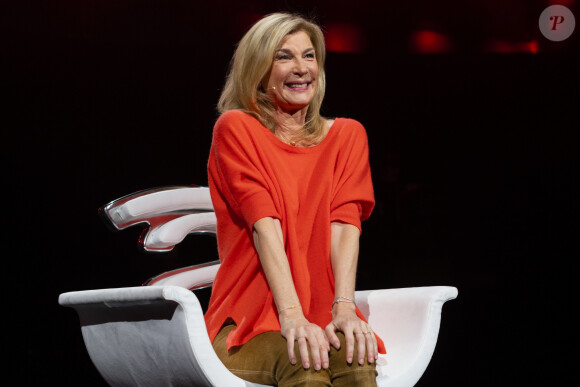 Exclusif - Michèle Laroque - Enregistrement de l'émission "La Chanson secrète 4", qui sera diffusée le 4 janvier 2020 sur TF1, à Paris. Le 17 décembre 2019 © Gaffiot-Perusseau / Bestimage
