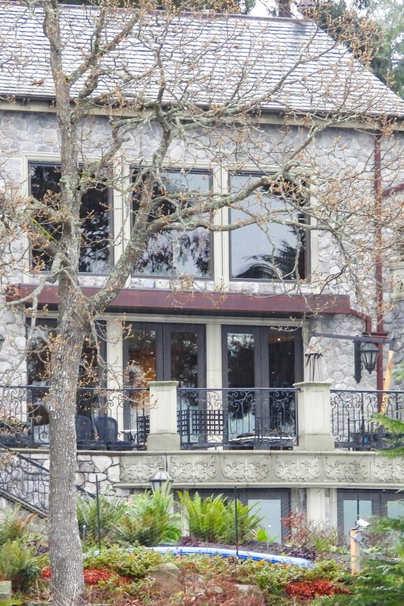 Exclusif - Le manoir au bord de l'eau à North Saanich, sur l'île Victoria, au Canada, où le prince Harry, sa femme Meghan Markle et leur bébé Archie ont passé les vacances de Noël et du Nouvel an.